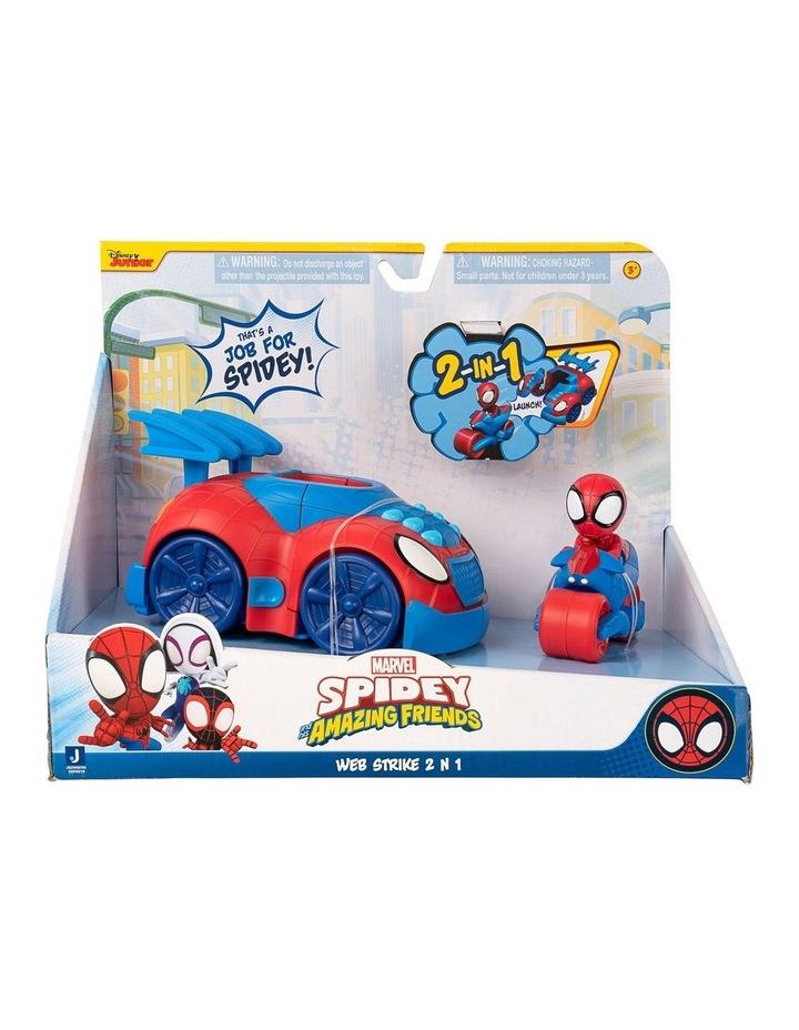 Spidey And His Amazing Friends SNF Web Strike 2 in 1 Feature Vehicle