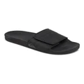 Quiksilver Rivi Slide Adjust Slider Sandals Black/Grey/Black Assorted 8