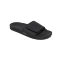 Quiksilver Rivi Slide Adjust Slider Sandals Black/Grey/Black Assorted 8