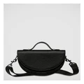 Status Anxiety All Nighter Saddle Crossbody Bag in Black