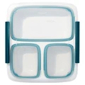OXO Prep And Go Divided Container in Blue