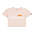 Ellesse Nicky Crop T-Shirt Light Pink Lt Pink 8-9
