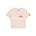 Ellesse Nicky Crop T-Shirt Light Pink Lt Pink 8-9