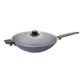 WOLL Woll Diamond Lite Fixed Handle Conventional Wok 34cm With Lid Boxed Black