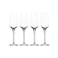Royal Doulton The Wine Cellar Collection Set of 4 Flutes Clear