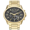 Armani Exchange Chronograph Gold Watch Gold