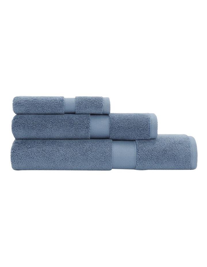 Calvin Klein Tracy Towel Range Dusty Blue Bath Towel