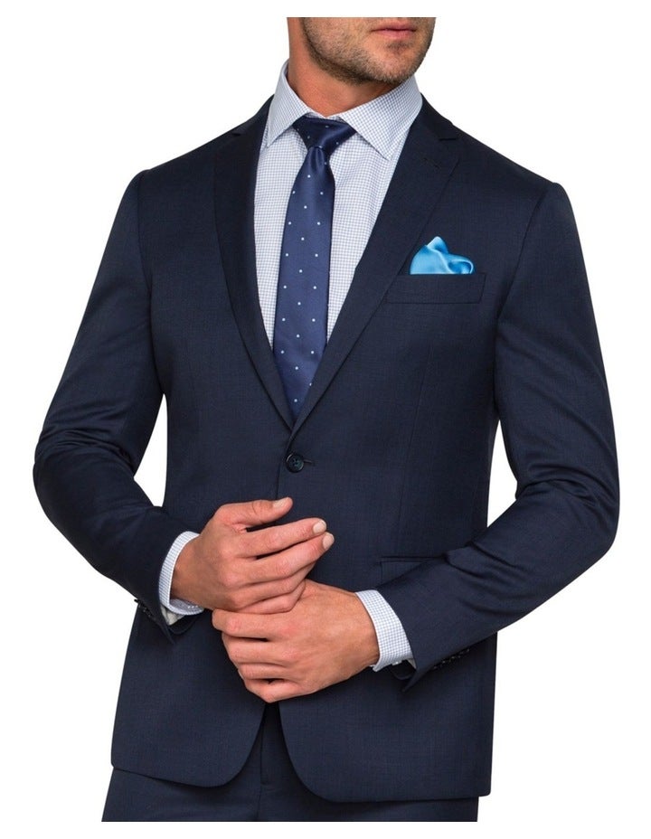 Van Heusen Tailored Suit Jacket in Navy 108S