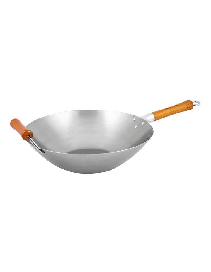 Ken Hom Carbon Steel Wok 36cm Stainless Steel