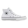 Converse Chuck Taylor All Star White Canvas Platform Sneaker White 5