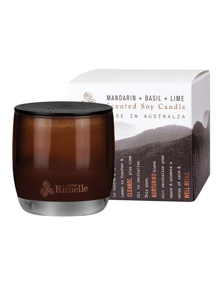 Urban Rituelle Equilibrium Soy Candle 140gm in Amber Brown