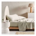 Linen House Augusta 500TC Sheet Set In Taupe Super King