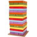 Jenjo Rainbow Giant Jenjo 54 Wooden Blocks Height 63cm Rainbow