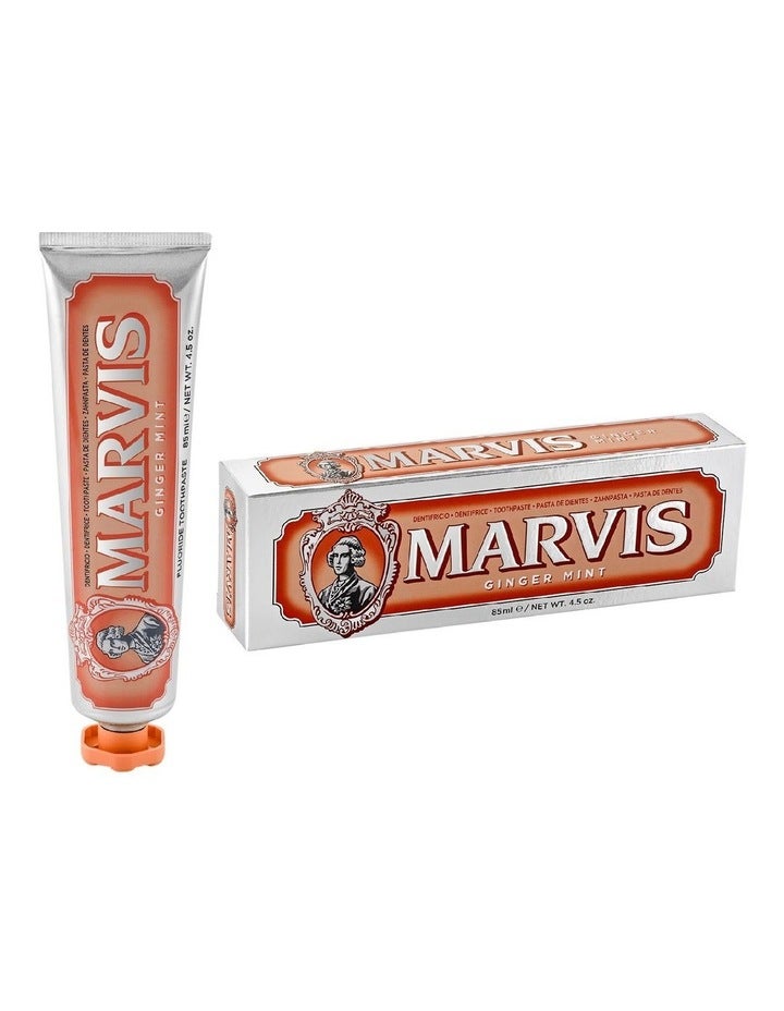 Marvis Ginger Mint Toothpaste Orange