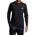 RVCA Sport Vent Long Sleeve T-Shirt Black S