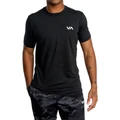 RVCA Sport Vent Short Sleeve T-Shirt Black S