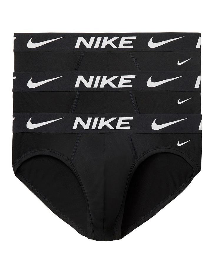 Nike Essential Micro Briefs Black 3 Pack Black XS