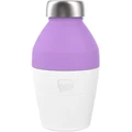 KeepCup Bottle Thermal, Reusable Stainless Steel Bottle, Twilight, M 18oz / 530ml Lt Purple