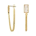 Mocha Zahar Pascale Gold Earrings Gold