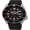 Seiko 5 Sports Special Edition Podium Red Black Watch SRPJ03K Black