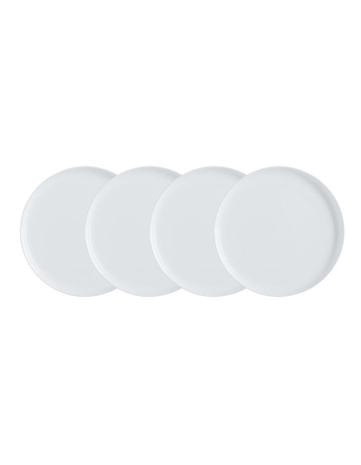 Maxwell & Williams Cashmere High Rim Coupe Plate 26.5cm Set Of 4 White