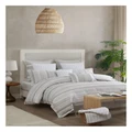Private Collection Sinclair Quilt Cover Set Linen Natural King Size