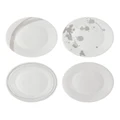 Royal Doulton Pacific 23cm Assorted Set of 4 Plates Stone