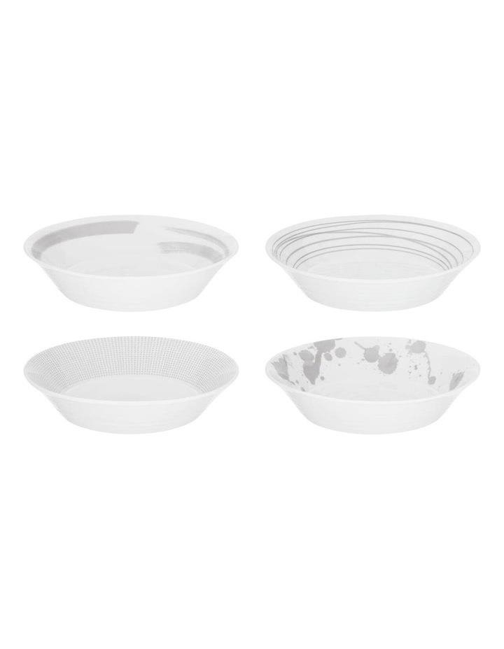 Royal Doulton Pacific 23cm Assorted Pasta Bowls Stone Set Of 4 Stone
