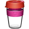 KeepCup Original, Reusable Plastic Cup, Daybreak, M 12oz / 340ml Brt Orange