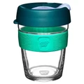 KeepCup Brew, Reusable Glass Cup, Eventide, M 12oz / 340ml Aquamarine
