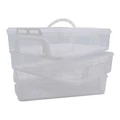 The Cooks Collective Cup Cake/Cake Carrier 36x26x39.5 in Clear