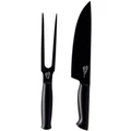 Greenpan Chop&Grill Set of 2 Knives 29/32cm Black