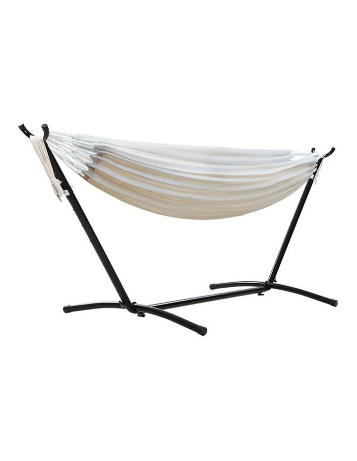 Gardeon Camping Hammock With Stand In White