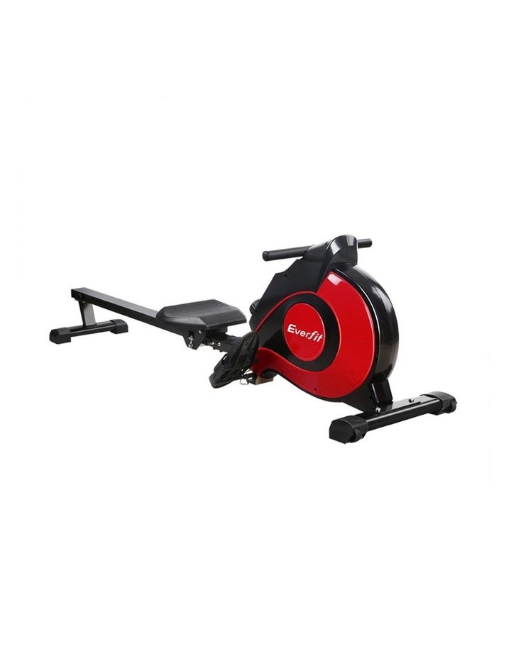 Everfit Resistance Rowing Exercise Machine Red ROWING-MAG-RO Red