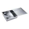Cefito Kitchen Sink 87X45CM Stainless Steel Basin Single Bowl Laundry in Silver