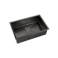 Cefito Nano Kitchen Sink Stainless 7x45mm Laundry Bowl In Black