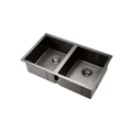 Cefito Stainless Steel Kitchen Sink 77X45mm In Black