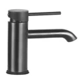 Cefito Bathroom Basin Round Brass Faucet Vanity Laundry Mixer Tap in Black