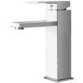 Cefito Bathroom Basin Square Tall Faucet Vanity Laundry Mixer Tap in Chrome Silver