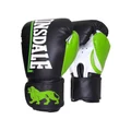 Lonsdale Challenger Junior Boxing Glove 6OZ In Black/Green Two Tone