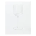Vue Staggered White Wine Glass Set of 4 in Clear White