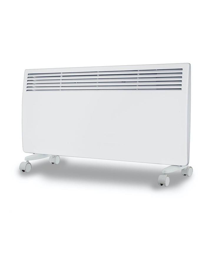 Levante 2000W Electric Panel Heater Wifi Thermostat Castors NDM-20WT White