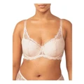 Triumph Essential Lace Balconette Wired Padded Bra in Nude Pink Baby Pink 12 DD