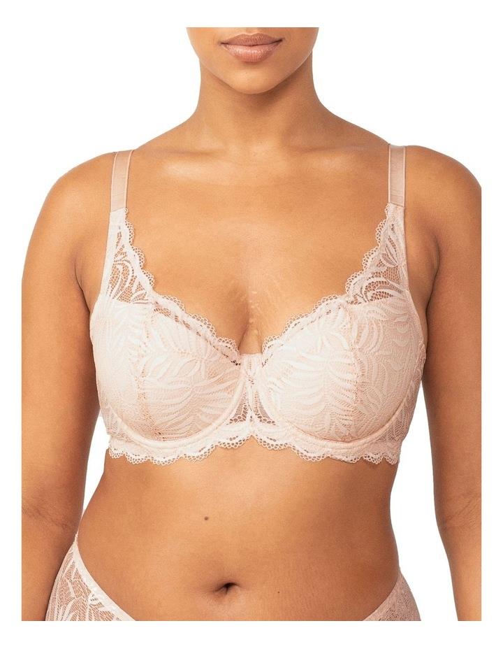 Triumph Essential Lace Balconette Wired Padded Bra in Nude Pink Baby Pink 12 E