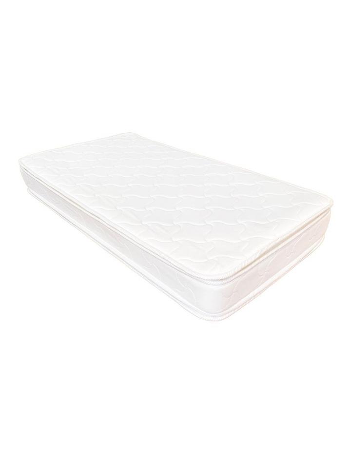 Boutique Baby Designs REST Innerspring Mattress with Padded Topper White