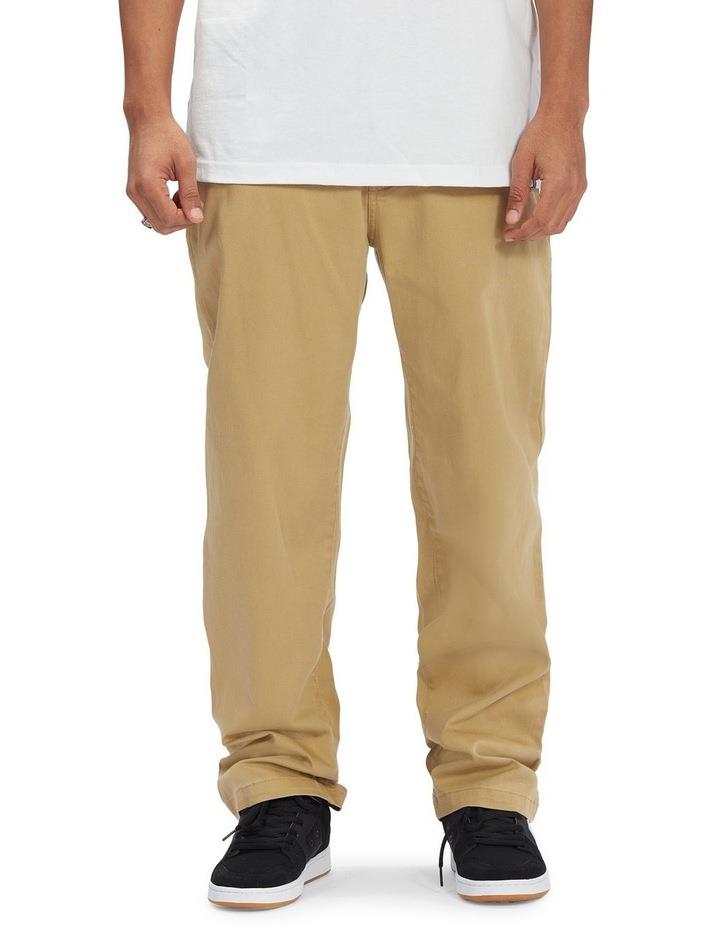 DC Worker Relaxed Fit Chino Pants in Brown 30/32