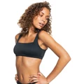 Roxy Love The 360 Athletic Bikini Top in Black XS