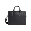 Calvin Klein CK Recycled Faux Leather Laptop Bag in Black One Size