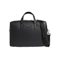 Calvin Klein CK Faux Leather Weekender Bag in Black One Size