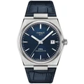 Tissot PRX Powermatic 80 T1374071604100 Automatic Watch In Blue Leather Blue